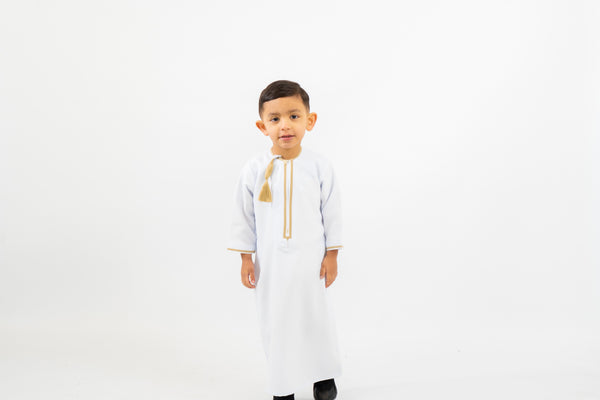 Omani Kids White