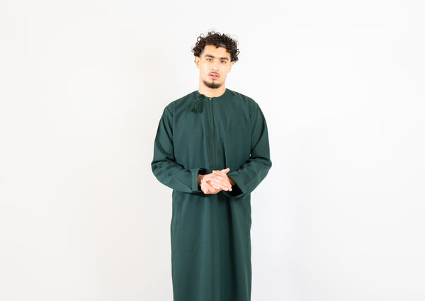 Royal Green Omani Thobe